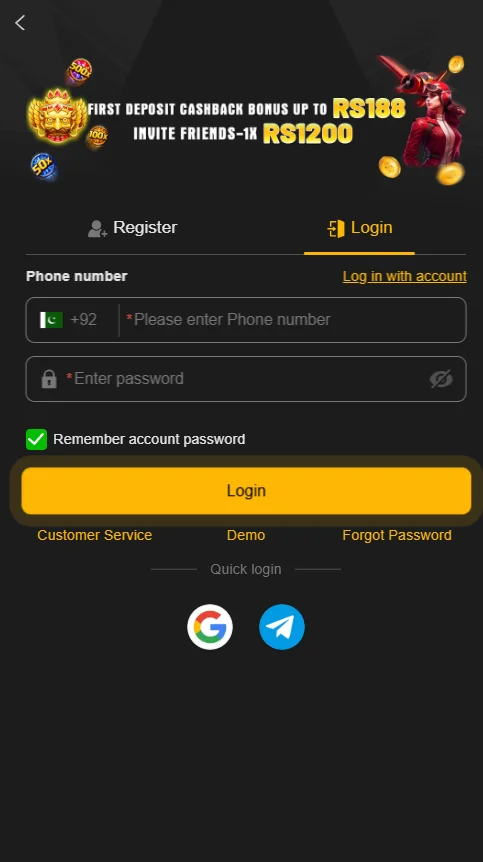 188PKR Login