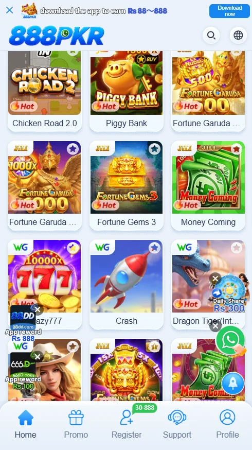 888 PKR Game